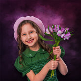 Lofaris Purple Foggy Painting Texture Photography Backdrop